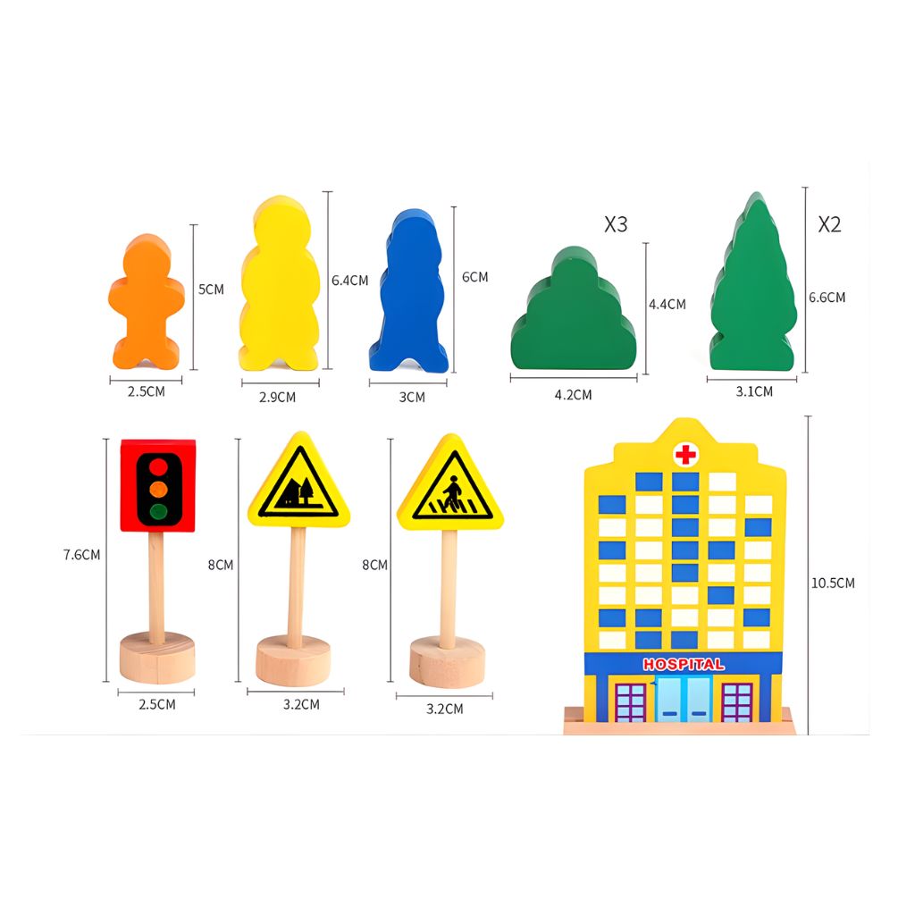 Tren de Madera Circuito Ciudad