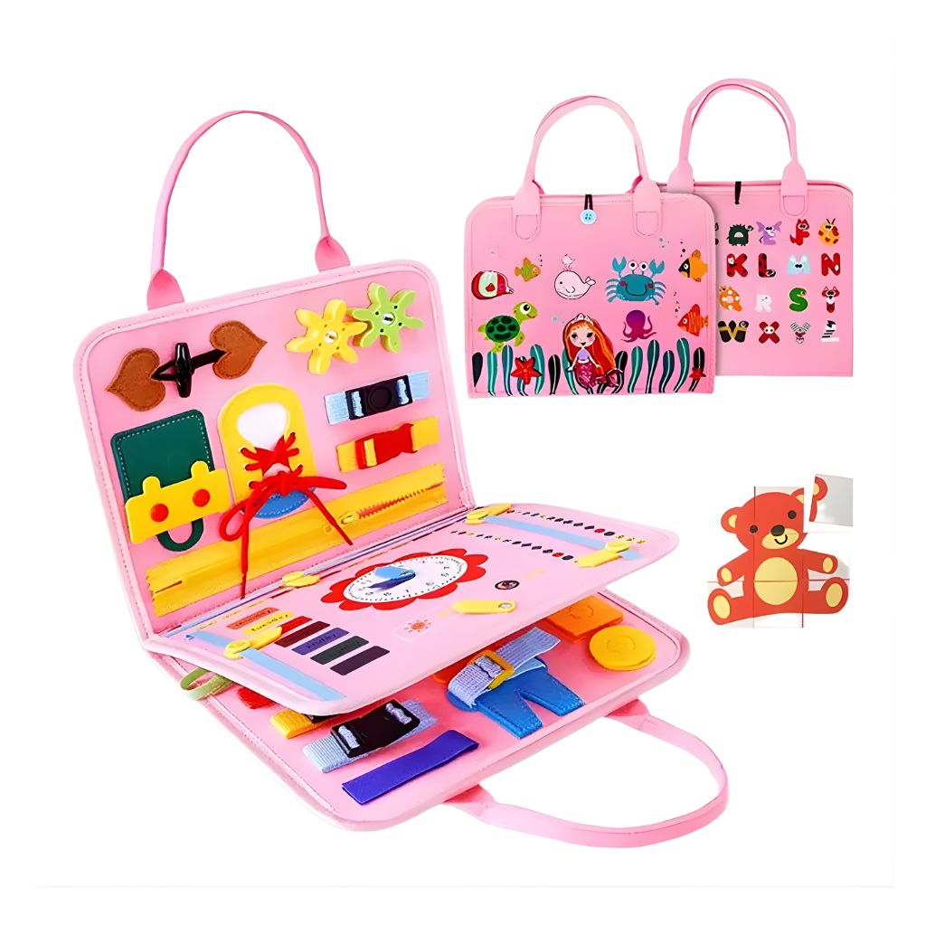 Maletín Sensorial Educativo Sirena 4 en 1