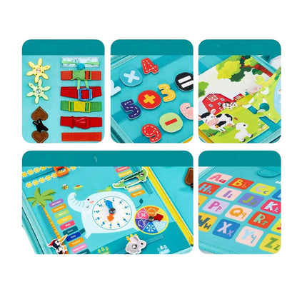 Maletín Sensorial Educativo Granja 4 en 1