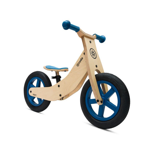Bicicleta de Madera Roda Start - Azul