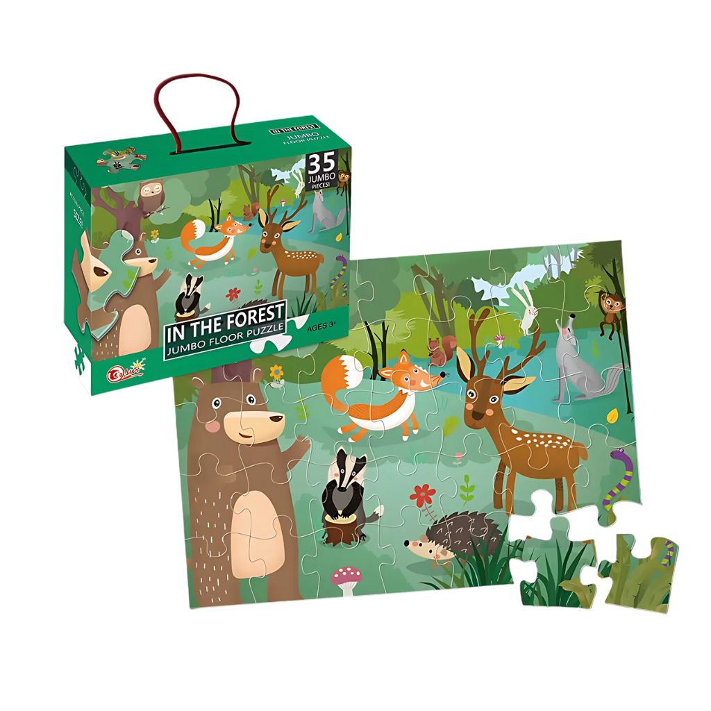 Rompecabezas Jumbo El Bosque 35 Piezas
