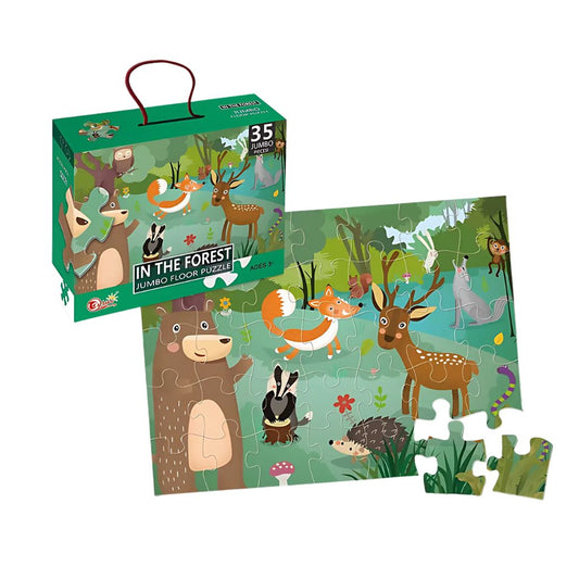 Rompecabezas Jumbo El Bosque 35 Piezas