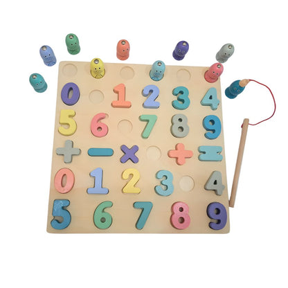 Tablero Didáctico Números con Pesca Magnética