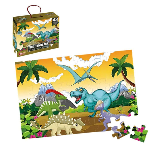 Rompecabezas Jumbo Dinosaurios 48 Piezas
