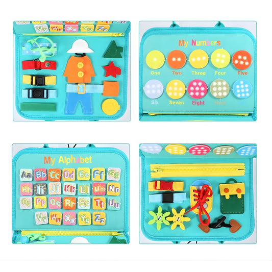 Maletín Sensorial Educativo Granja 4 en 1