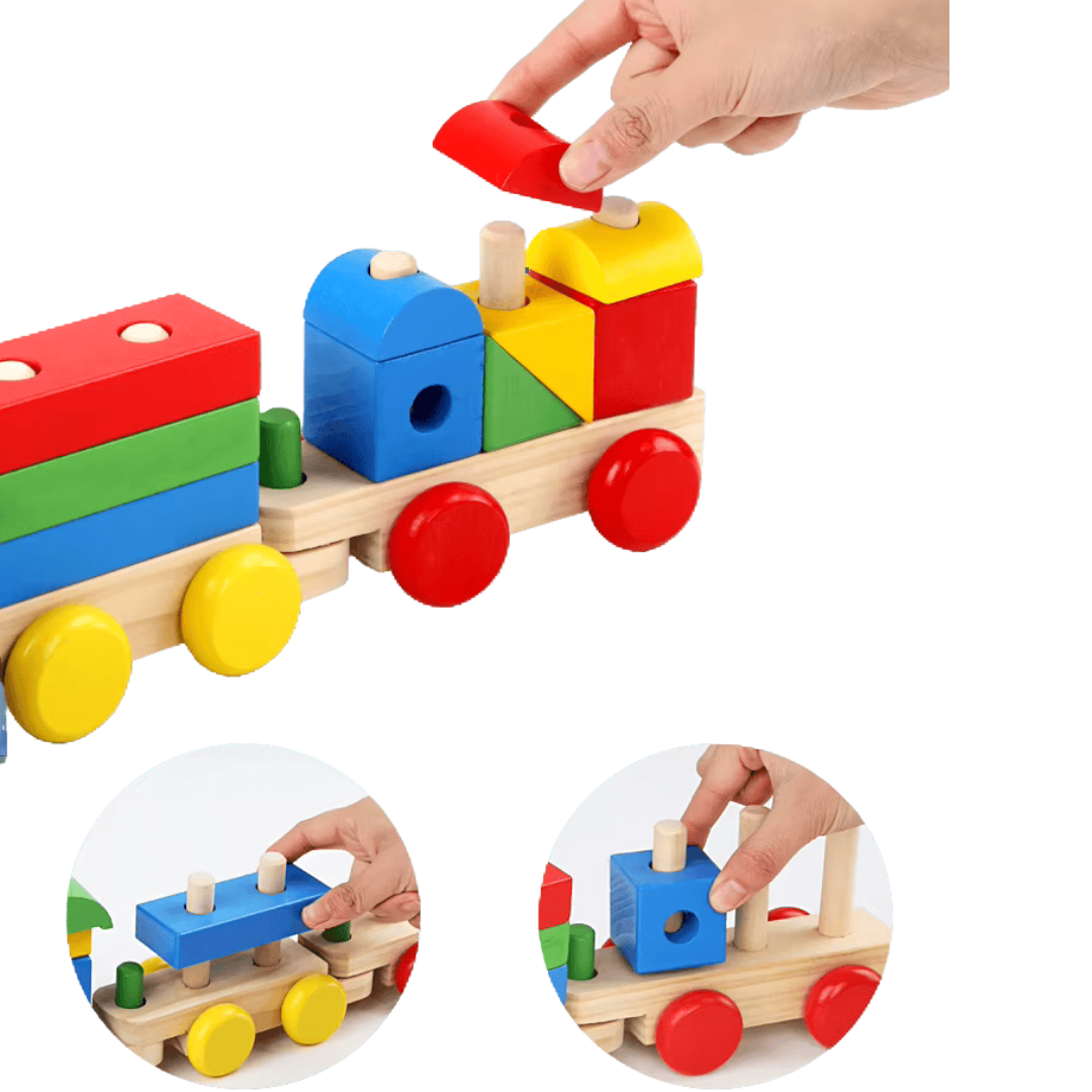 Tren de Encaje Madera