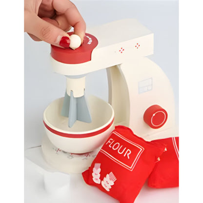 Batidora de Madera – Juego de Cocina