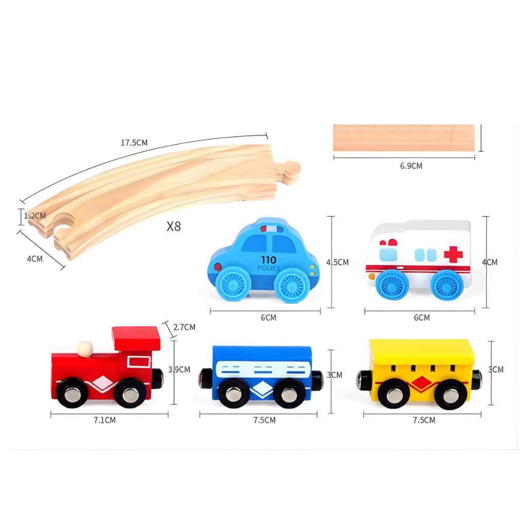Tren de Madera Circuito Ciudad