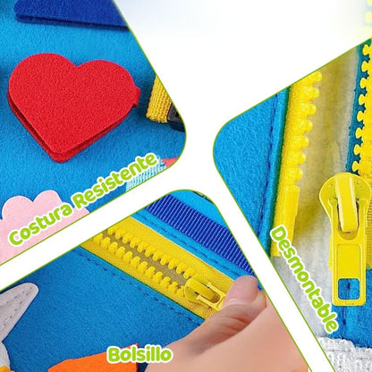 Maletín Sensorial Educativo Dino 8 en 1