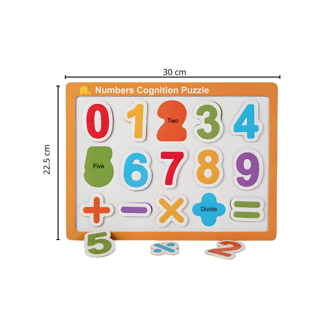 Tablero de Encaje Magnético Números