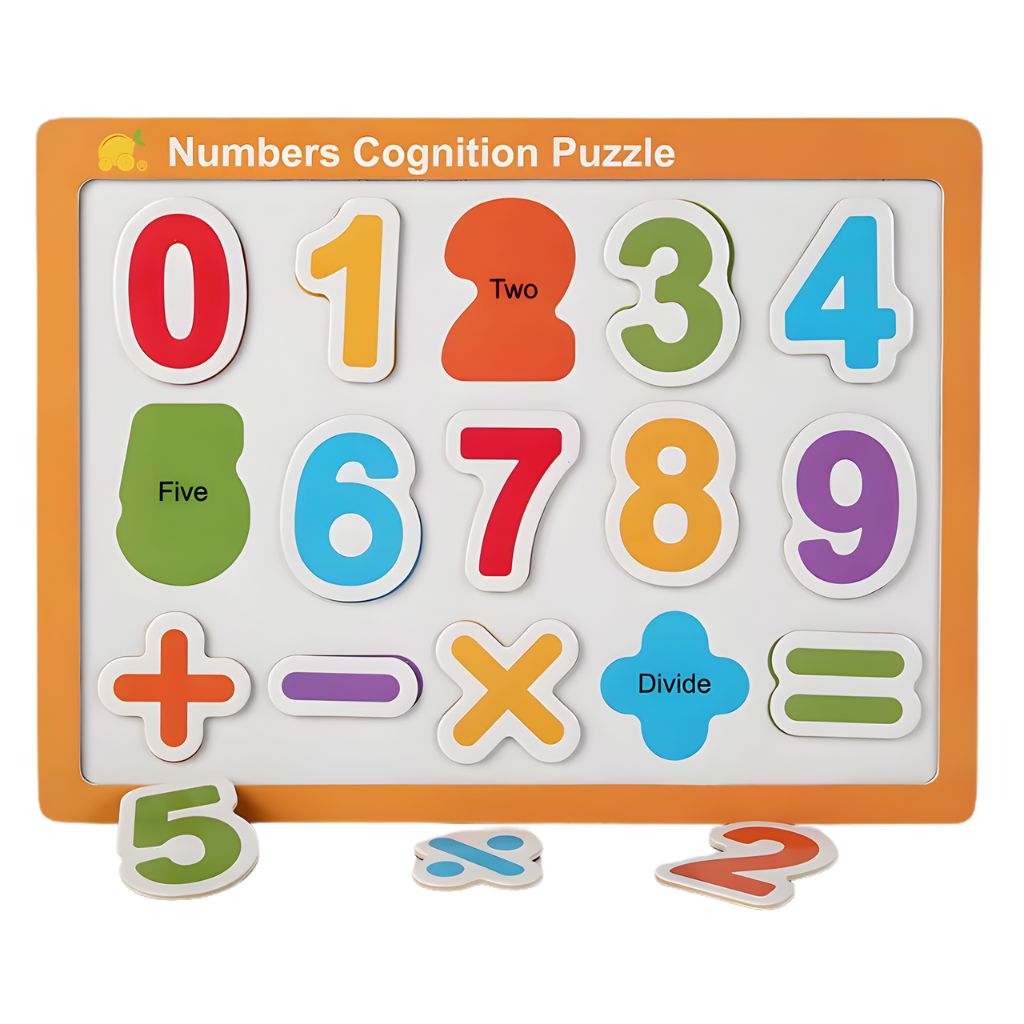 Tablero de Encaje Magnético Números