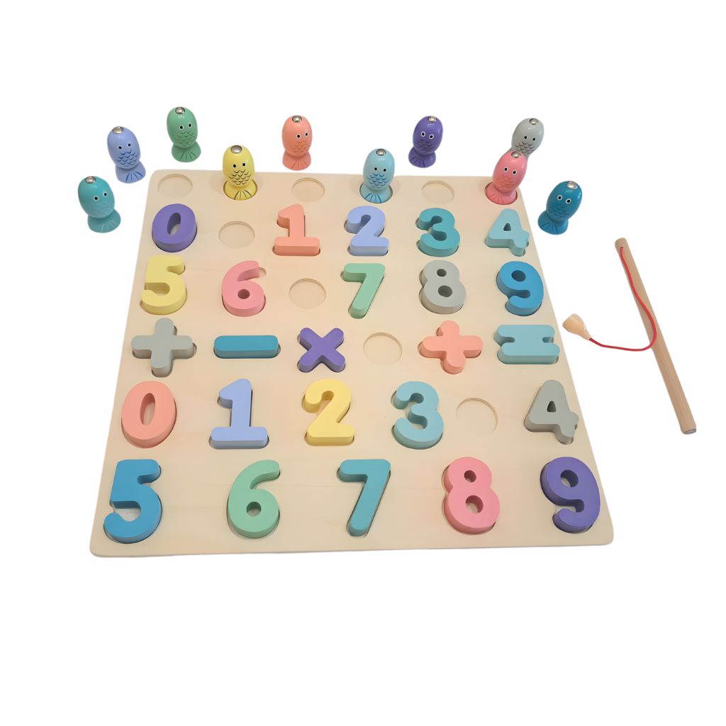 Tablero Didáctico Números con Pesca Magnética