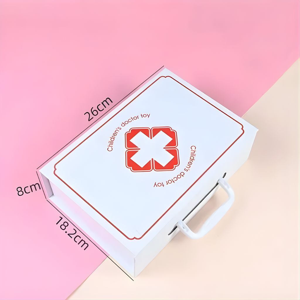 Maletín Médico Infantil con Accesorios de Madera