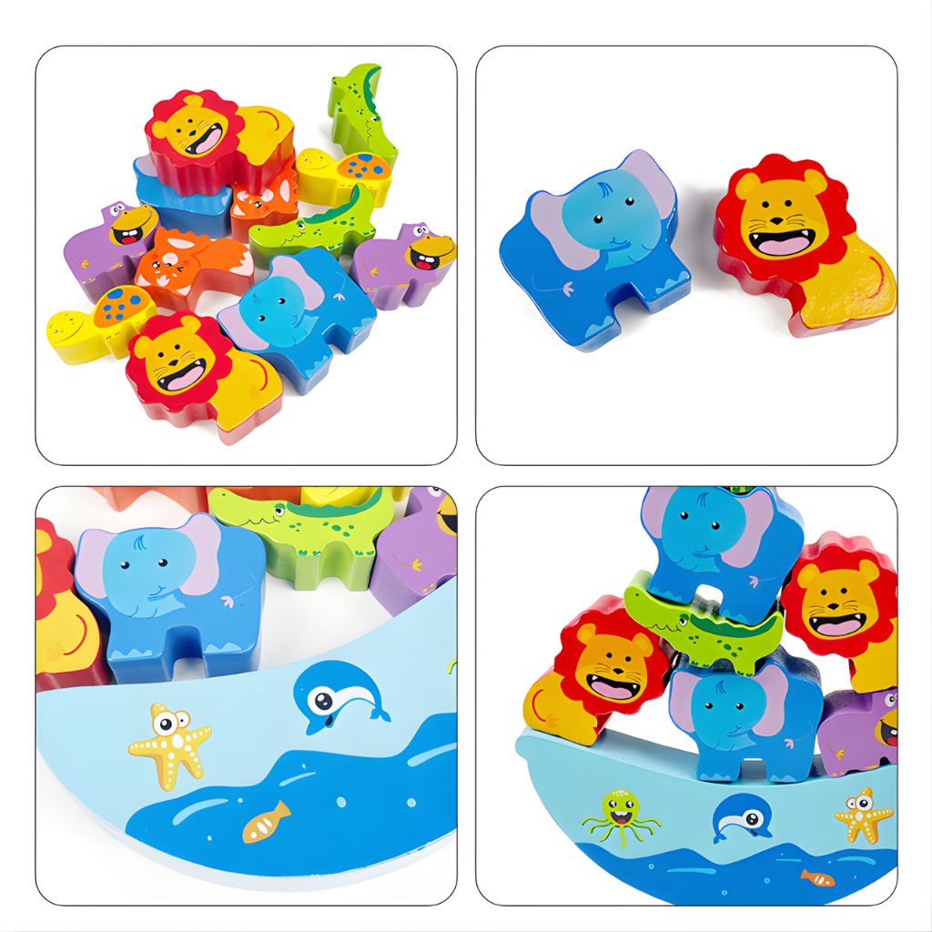 Juego de Equilibrio  Animalitos Divertidos