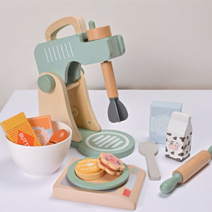 Batidora con Accesorios de Madera