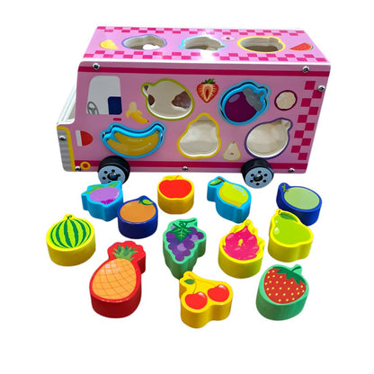 Camión de Frutas Didáctico de Madera