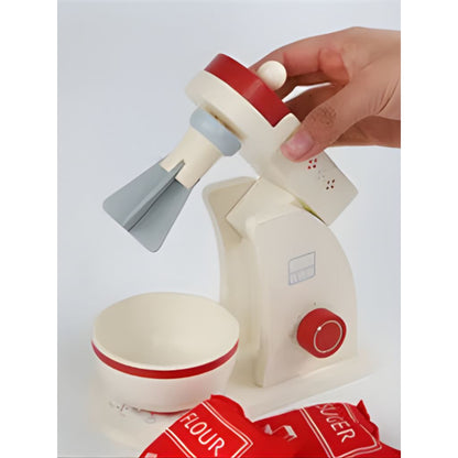 Batidora de Madera – Juego de Cocina