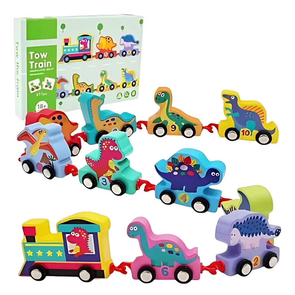 Tren Númerico de Dinosaurios