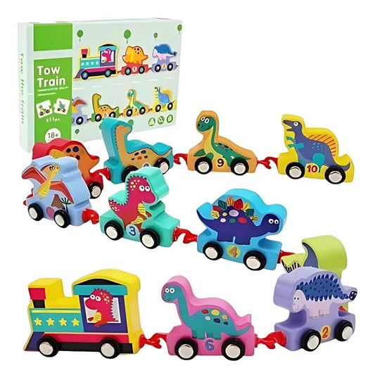 Tren Númerico de Dinosaurios