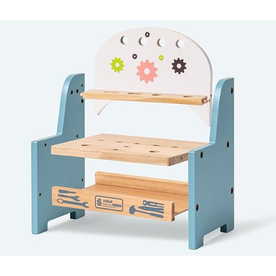 Set de Herramientas de Madera Celeste