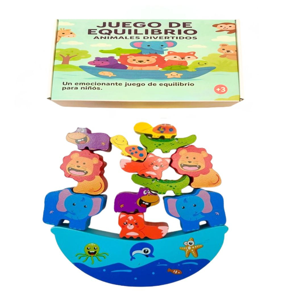 Juego de Equilibrio  Animalitos Divertidos