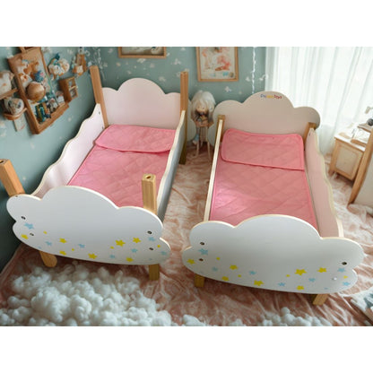 Camita Doble de Nubes para Muñecas