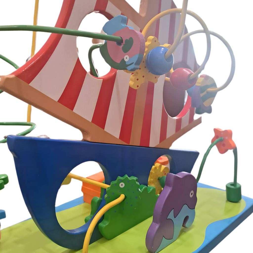 Laberinto de Cuentas XL  Barco Pirata (43×40 cm)