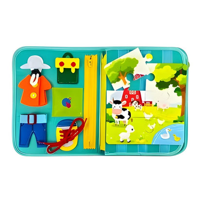 Maletín Sensorial Educativo Granja 4 en 1