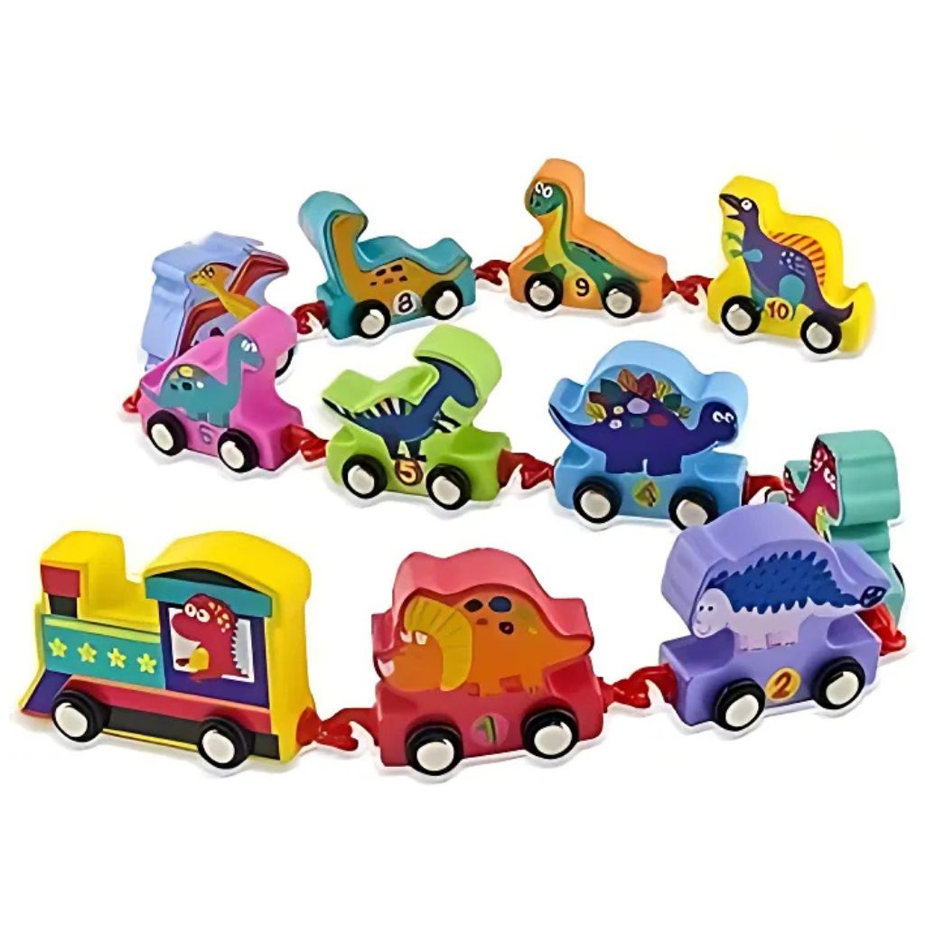 Tren Númerico de Dinosaurios