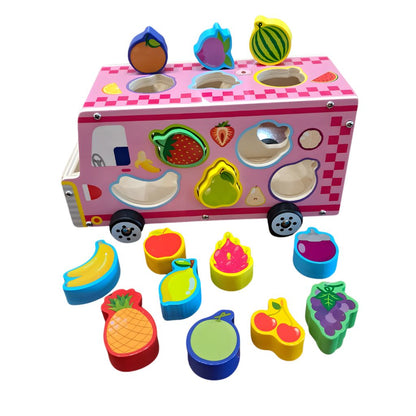 Camión de Frutas Didáctico de Madera