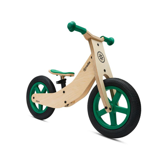 Bicicleta de Madera Roda Start - Verde