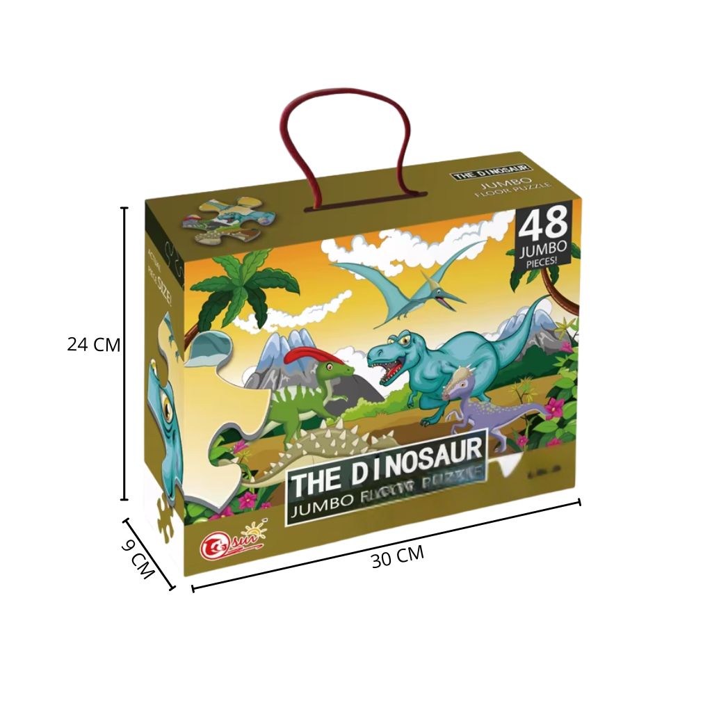 Rompecabezas Jumbo Dinosaurios 48 Piezas
