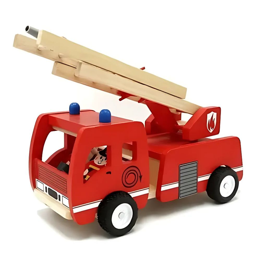 Camión de Bomberos Madera