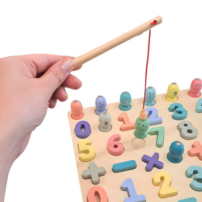 Tablero Didáctico Números con Pesca Magnética