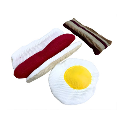 Set de Comiditas Suaves y Esponjosas de Tela 12 Piezas