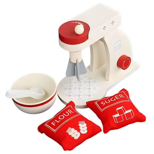 Batidora de Madera – Juego de Cocina