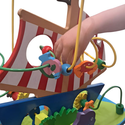 Laberinto de Cuentas XL  Barco Pirata (43×40 cm)