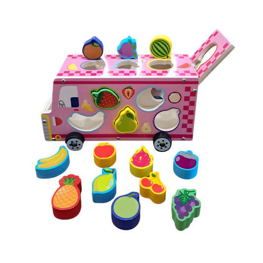 Camión de Frutas Didáctico de Madera