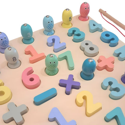 Tablero Didáctico Números con Pesca Magnética