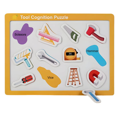 Tablero de Encaje Magnético Herramientas