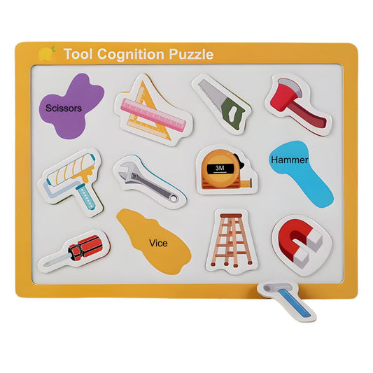 Tablero de Encaje Magnético Herramientas