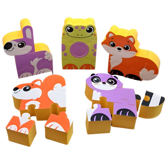 Rompecabezas Animalitos Felices de Goma Eva