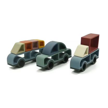 Autos Apilables de Silicona