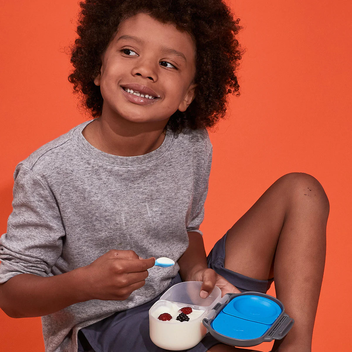 Snack Box Blue Slate