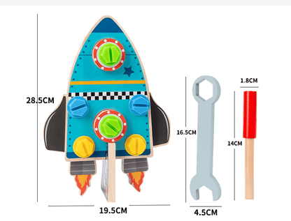 Juego de Desmontaje Cohete Espacial