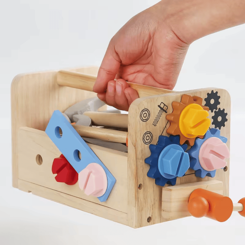 Caja de Herramientas de Madera
