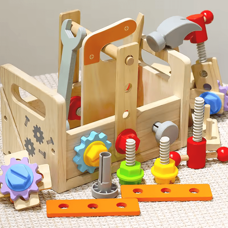 Caja de Herramientas de Madera