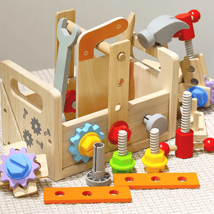 Caja de Herramientas de Madera