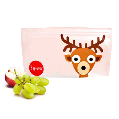 Bolsas Reutilizables para Snack Venado (2un)