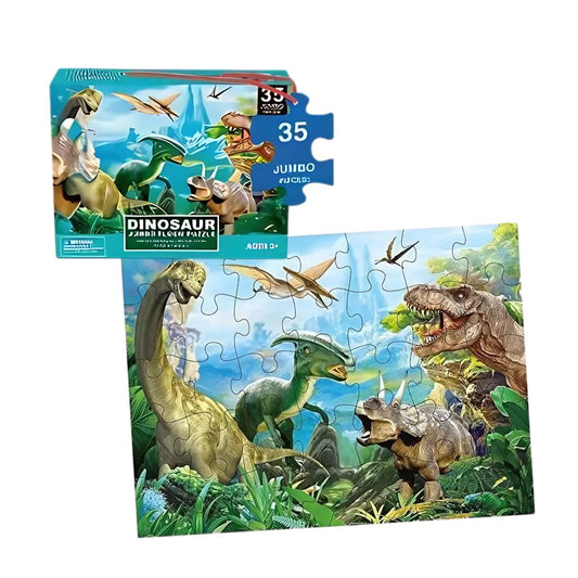 Rompecabezas Jumbo Dinosaurio 35 Piezas